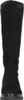 A full-length view of a black boot. Voir les images du produit