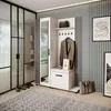 Armoire LIVIA – Ensemble vestiaire avec miroir et cintres, Voir les images du produit 1