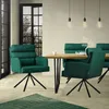 ML-Design Esszimmerstühle drehbar Dunkelgrün Produktbild-Vorschau 8