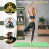 RE:SPORT Yogamatte Dunkelgrün Fitnessmatte Gymnastikmatte Produktbild-Vorschau 5
