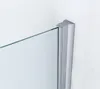 U-kabine Pendeltür 90x90cm mit Seitenwand 6mm ESG Glas mit Produktbild-Vorschau 4