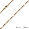 4mm-Phantasiearmband-aus-585-Rotgold-21cm Produktbild-Vorschau
