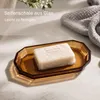 3-teiliges Badaccessoires Set aus Glas, Seifenspender mit Produktbild-Vorschau 6