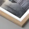 Gerahmtes Poster - Rahmen in heller Eiche - Brücke Westen Produktbild-Vorschau 2
