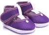Toma Baby Krabbel Schuhe mit Klettverschluss Lila 11cm EU18 Produktbild-Vorschau 2