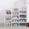 360Home Schuhboxen transparent stapelbar Schuhaufbewahrung Produktbild-Vorschau 4
