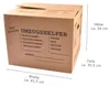 BURI carton de déménagement imprimé 41x35x34 boîte de Voir les images du produit 4
