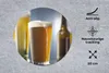 Podložka pod myš - Různé sklenice na pivo a piva - 20x20cm Náhled obrázku produktu 2
