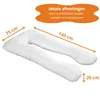 Bodypillow 140 x 75 x 20 cm, Schwangerschaftskissen, Bezug Produktbild-Vorschau 2