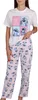 DISNEY Stitch Damen, zweiteilig, Baumwollpyjama mit kurzen Produktbild-Vorschau 2