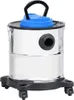vidaXL Aschesauger mit HEPA-Filter 1200W 20 L Edelstahl Produktbild-Vorschau 2