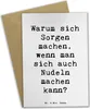 Mr. & Mrs. Panda Beileidskarte Spruch Gelassenheit in Produktbild-Vorschau 1