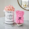 Bär Mit 25 Cm, 600 Rosa Rosen – Ein Universelles Geschenk Produktbild-Vorschau 4