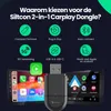 Siltcon® Carplay Dongle - 2-in-1 Android Auto - Wireless Productafbeelding-voorbeeld 2