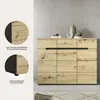 Skriňa na topánky Canu 3 dvierka, 3 zásuvky Imitácia dub, Náhľad obrázku produktu 10