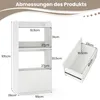 COSTWAY Bücherregal mit Schublade, freistehendes Produktbild-Vorschau 7