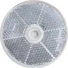 Runder Rückstrahler 60 mm weiß E13 mit Montageloch 6 mm Produktbild-Vorschau 1