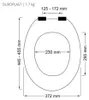Sedile WC Spirella Coperchio WC Neela con meccanismo soft Anteprima dell’immagine prodotto 3