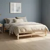 Homestyle4u Holzbett Jugendbett Palettenbett 140x200 mit Produktbild-Vorschau 1