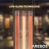 Promiennik podczerwieni AREBOS 2000 W, z pilotem zdalnego Podgląd zdjęcia produktu 8