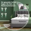 STILVORA Stauraumbett 90x200 cm mit Matratze LED & Produktbild-Vorschau 4