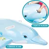 Reittier Kleiner Delphin 175x66cm mit Griffen Produktbild-Vorschau 18