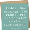 Mr. & Mrs. Panda doppelkarte Spruch Auszubildende Kopierer Produktbild-Vorschau 1