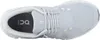 A top-down view of a white and gray running shoe. Anteprima dell’immagine prodotto