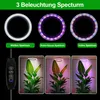 35-155cm Lampa Roślinna Led Full Spectrum, 160Leds Grow Podgląd zdjęcia produktu 5
