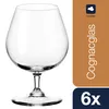 LEONARDO Ciao+, Cognacglas, Glas, Transparent, 6 Stück(e) Produktbild-Vorschau 2