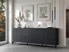 Kommode Sideboard Beistellkommode 4D ZILLO Schwarz Produktbild-Vorschau 5