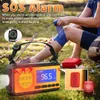 Solar-Handkurbel-Notfallradio, 10000mAh, 3 Ladearten, Produktbild-Vorschau 4