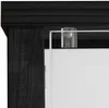 Glasvitrine >OPTIMA< in Schwarz Struktur - Voir les images du produit 4