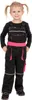 Nizo B KINDERLATZHOSE IN SCHWARZ PINK Gr. 128 Mädchenhose Produktbild-Vorschau 3