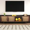 Mobile TV Merax con luce LED e controllo app, pannello Anteprima dell’immagine prodotto 2