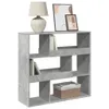 vidaXL Rozdělovač místností betonový šedý 100x33x94,5 cm Náhled obrázku produktu 3