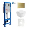 Lavita LAV 101 Vorwandelement für WC 40cm + Wand Hänge Produktbild-Vorschau 1
