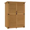 M MCombo Gartenschrank Gartenhaus Holz Wetterfest, Outdoor Produktbild-Vorschau 1