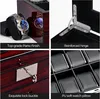12-Slot Uhrenbox Herren Watch Box Uhrengehäuse Großem Produktbild-Vorschau 4