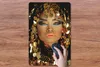 MuchoWow® Mauspad Mousepad Frau - Kleopatra - Gold - Produktbild-Vorschau 3