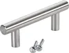 Möbelgriff G17 Ø12mm BA 64mm Edelstahl gebürstet Produktbild-Vorschau 1