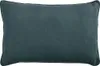 Cuscino in pelle scamosciata grigio carbonio 60x40 Anteprima dell’immagine prodotto 1
