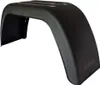 A black fender for a trailer, shown in isolation against a white background. Produktbild-Vorschau