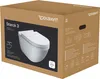 Ensemble wc suspendu Duravit Starck 3, fixation dissimulée, Anteprima dell’immagine prodotto 1