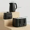 1,7L Schnellkoch-Wasserkocher und 4-Scheiben-Toaster-Set, Produktbild-Vorschau 3