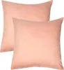 Bettwäsche 155x220 + 2er 80x80 cm Rosa Bettbezug Baumwolle, Produktbild-Vorschau 5