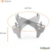 Support pour plaque de cuisson Dutch Oven - enfichable et Voir les images du produit 5