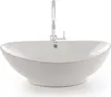 VILSTEIN Keramik Waschbecken, 60cm, Oval, Weiß, Mit Produktbild-Vorschau 3