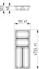 ORGA-BOX III Besteckeinsätze Tiefe 473 mm, Höhe 50,5 mm Produktbild-Vorschau 6