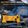 6-in-1 Solar radio mit 3 verschiedenen Ladekabeln, Produktbild-Vorschau 2